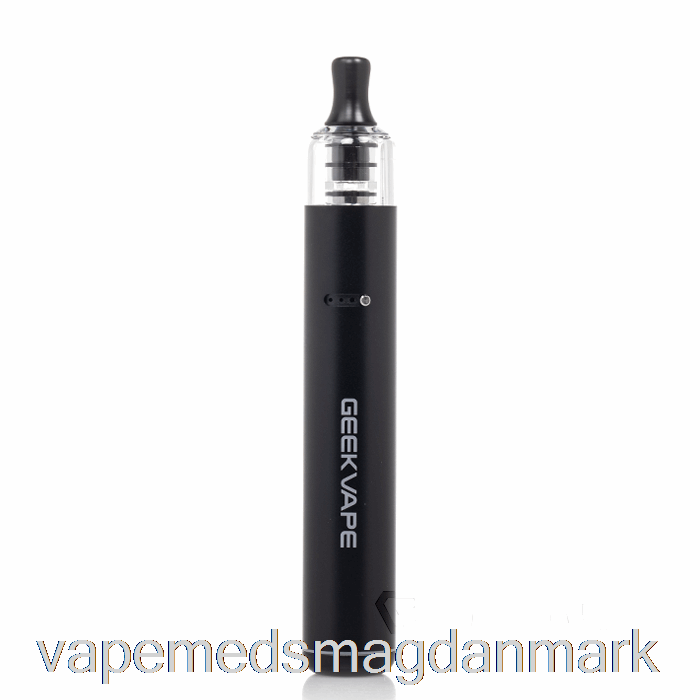 Vape Uden Nikotin Geek Vape Wenax S3 Pod Kit Klassisk Sort